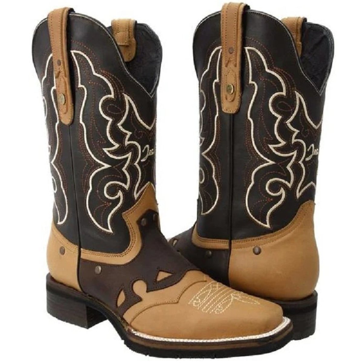 Botas de Cuero con Horma Rodeo LAB-814C2705