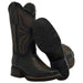 Botas de Cuero Original Horma Rodeo Color Negro Suela de Hule JB-SG518N - Joe Boots