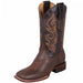 Botas de Cuero Original Horma Rodeo Cuadrada Chocolate Q8225407 - Quincy Boots