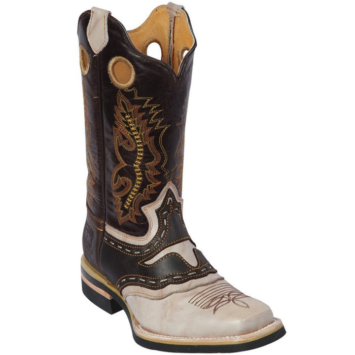 Botas de Cuero Original Horma Rodeo Cuadrada Q9811C6204 - Quincy Boots