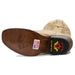 Botas de Cuero Vintage en Horma Dubai para Dama Color Miel LAB-39N3651 - Los Altos Boots