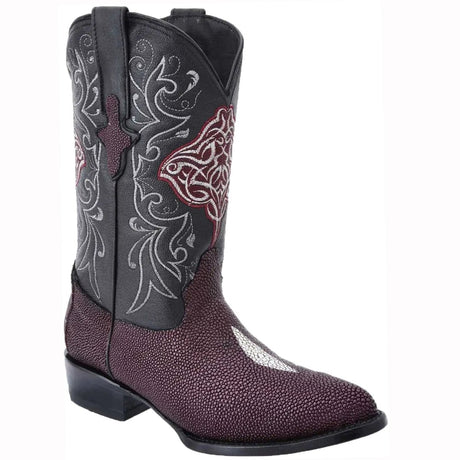 Botas de Mantarraya Original Perla Sencilla Horma Puntal WD-195 - White Diamons Boots
