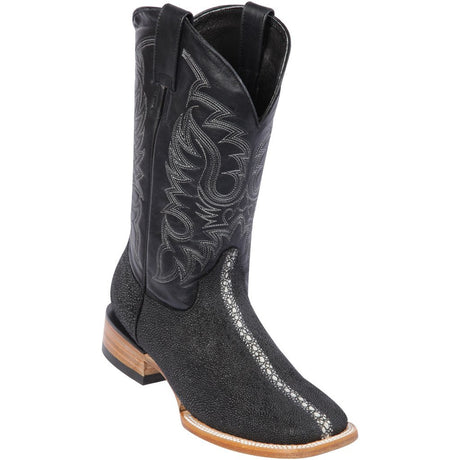 Botas de Mantarraya PC Grabada Horma Rodeo Cuadrada Q8221105 - Quincy Boots