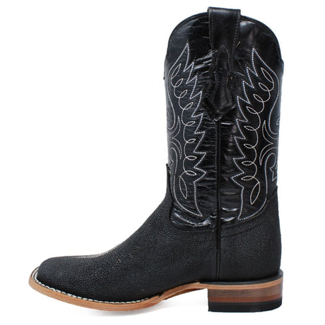 Botas de Mantarraya PS Grabada Horma Rodeo Cuadrada Q8221205 - Quincy Boots