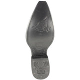 Genuine Single Pearl Stingray Snip Toe Boots black Color - Wild West Boots sole