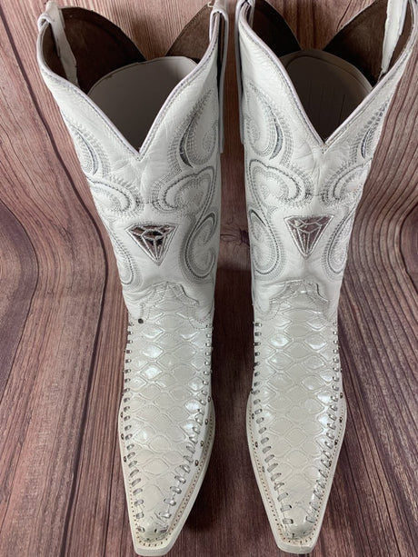 Botas de Oso Hormiguero Grabado 3X Aladino Tejida WD-135 - White Diamonds