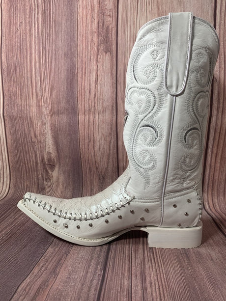 Botas de Oso Hormiguero Grabado 3X Aladino Tejida WD-135 - White Diamonds