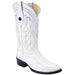 Botas de Pata de Avestruz Original Horma Puntal WD-213 - White Diamonds Boots