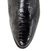 Botas de Pata de Avestruz Punta Oval Color Negro LAB-650505 - Los Altos Boots