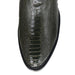 Botas de Pata de Avestruz Punta Oval Color Verde Olivo LAB-650545 - Los Altos Boots