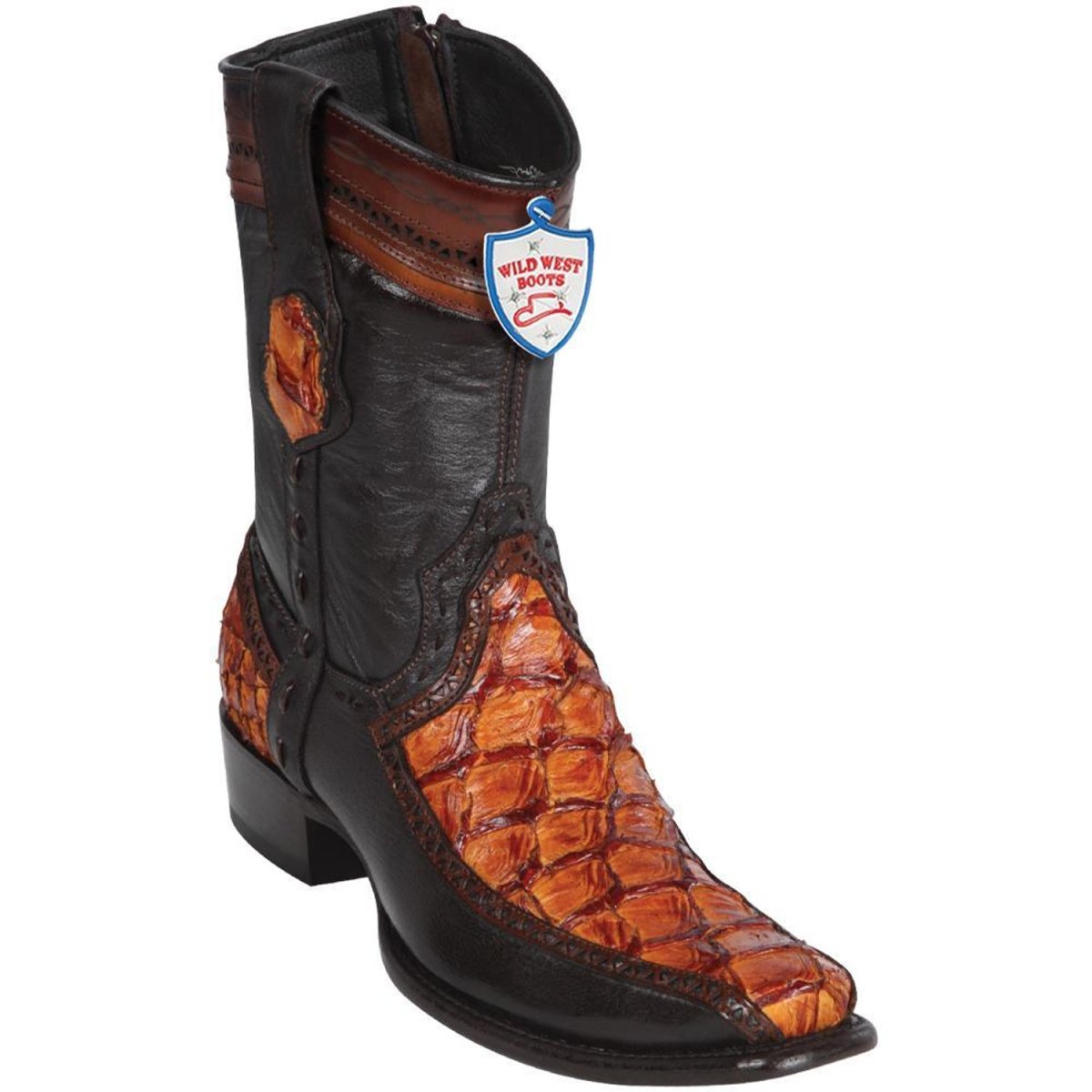 Bota de Pirarucu Original Horma Punta Recortada Wild West main image 0