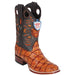 Botas de Pescado Pirarucu Original en Horma Rodeo Cuadrada WW-28241003 - Wild West Boots