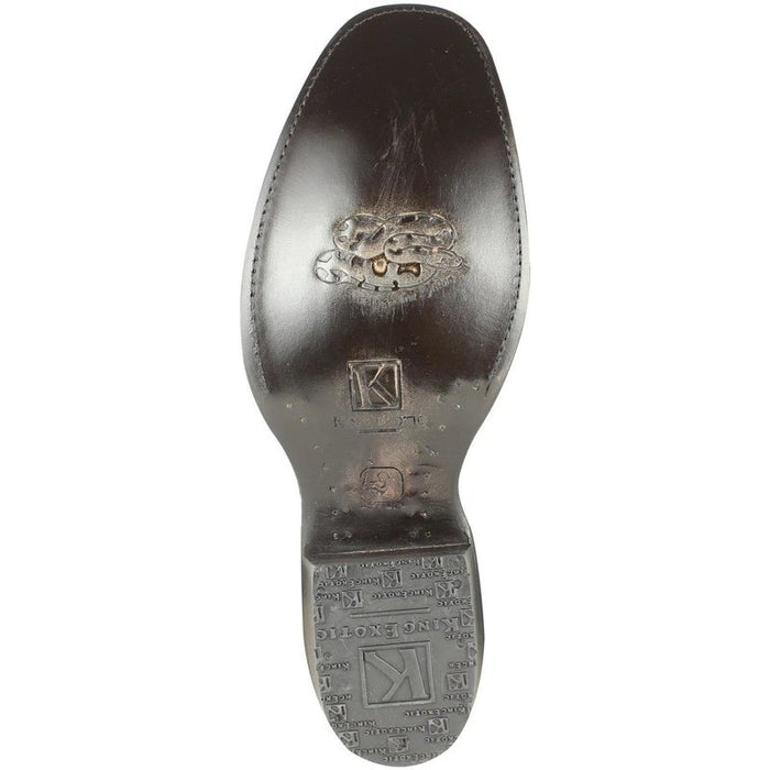 Botas de Piton con Venado Original Horma Dubai KE-479F5788 - King Exotic Boots