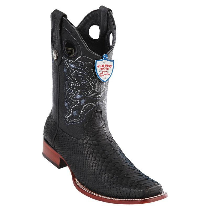 Botas de Piton Original con Horma Rodeo Cuadrada WW-2818G5705 - Wild West Boots