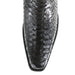 Botas de Piton Original Horma Europea Cuadrada Color Negro LAB-765705 - Los Altos Boots