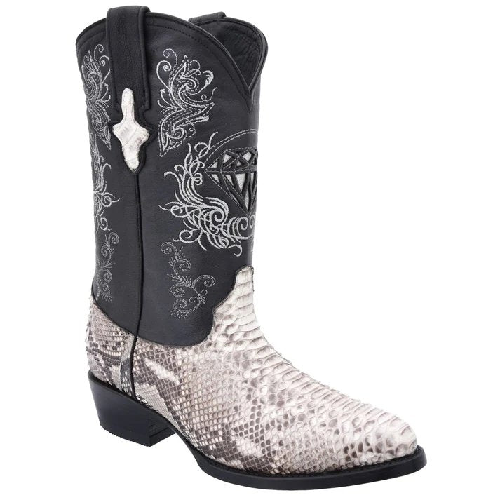 Botas de Piton Original Horma Puntal Color Natural WD-209 - White Diamonds Boots