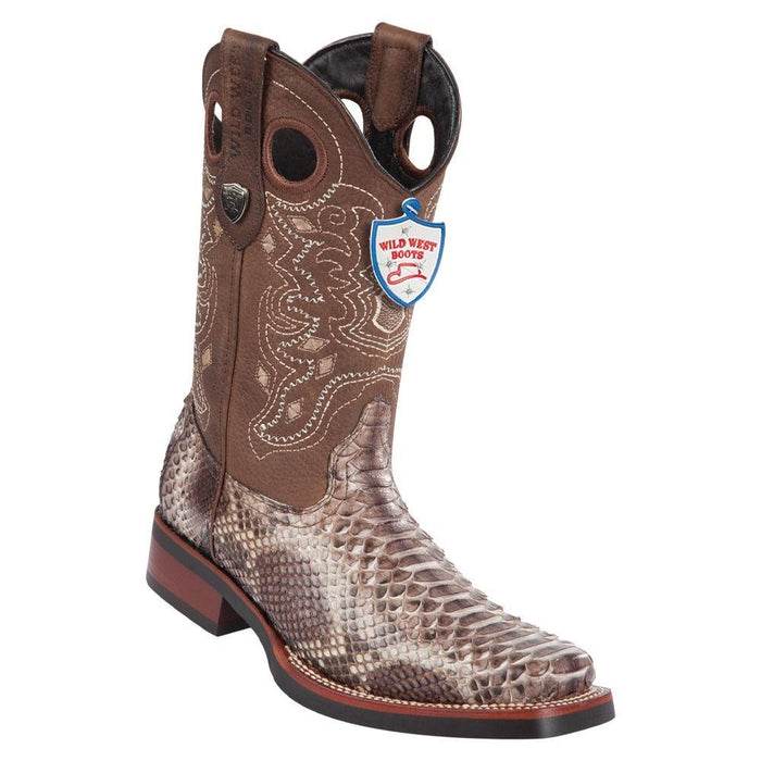 Botas de Piton Original Horma Rodeo Cuadrada WW-28195785 - Wild West Boots