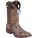 Botas de Piton Original Horma Rodeo Suela de Hule WW-28255785 - Wild West Boots