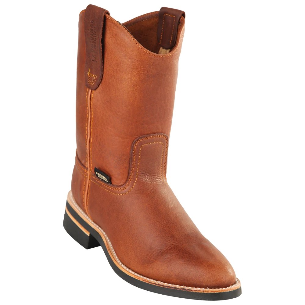 Botas de Trabajo con Suela de Hule Color Miel OM-52C2751 - Original Michel