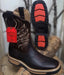 Botas de Trabajo Horma Rodeo Suela Doble Densidad Color Chocolate Q822W2794 - Quincy Boots