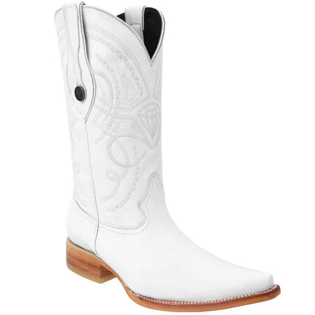 Botas de Venado Grabado Horma 3X Aladino WD-133 - White Diamons Boots