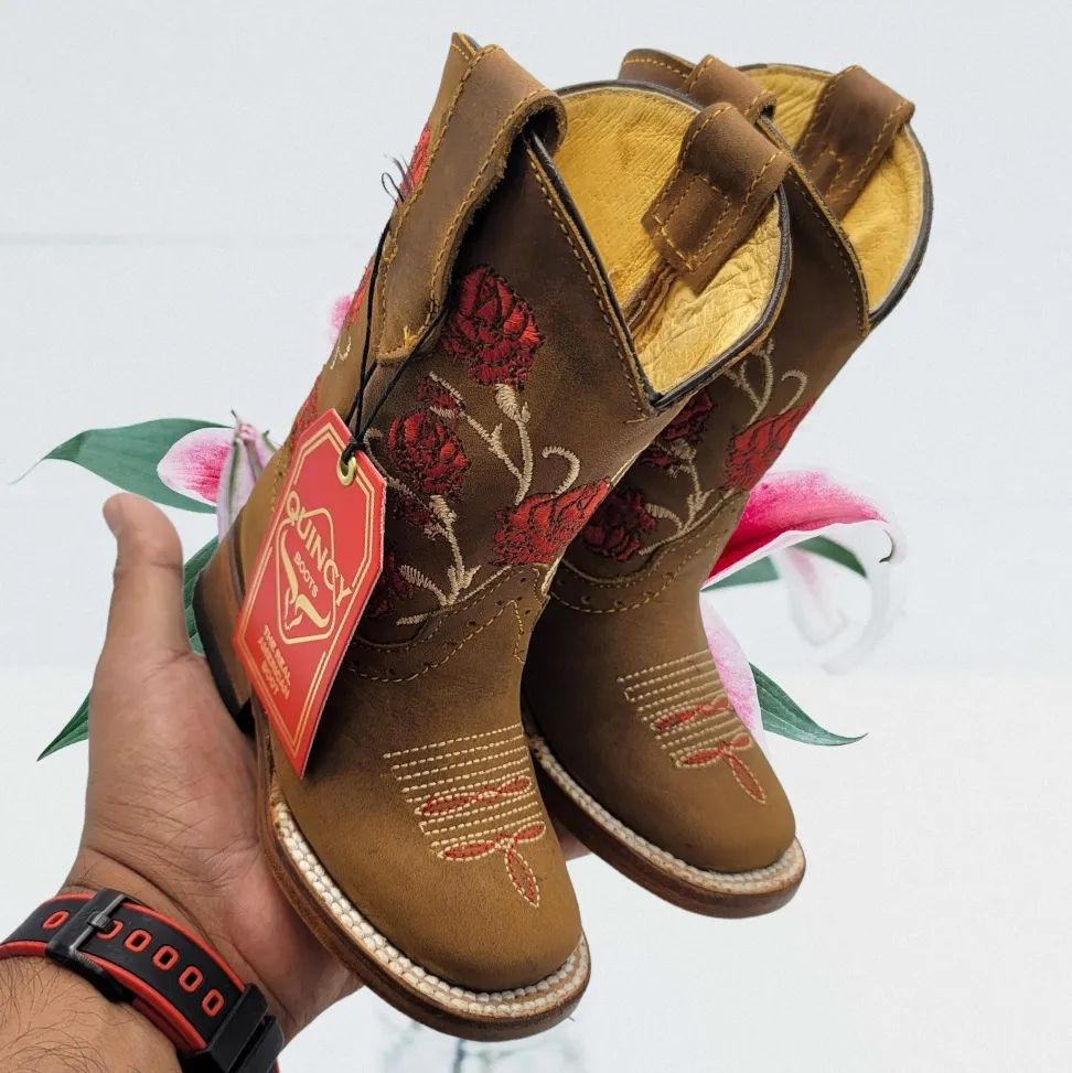 Cowboy Boots Botas Vaqueras De Niñas Crazy Original Rodeo Honey