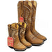 Botas para Niña de Cuero Crazy Horma Rodeo Color Tan Q422N6231 - Quincy Boots