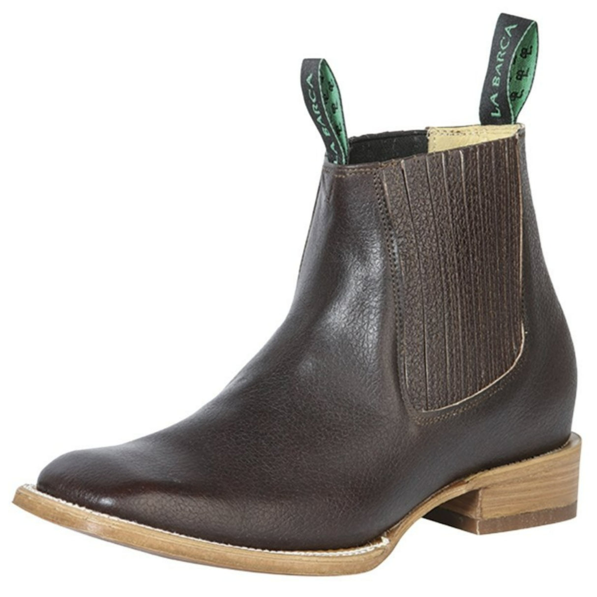 Barca Botines Charreria Botin La Barca Charol Hueso Marfil