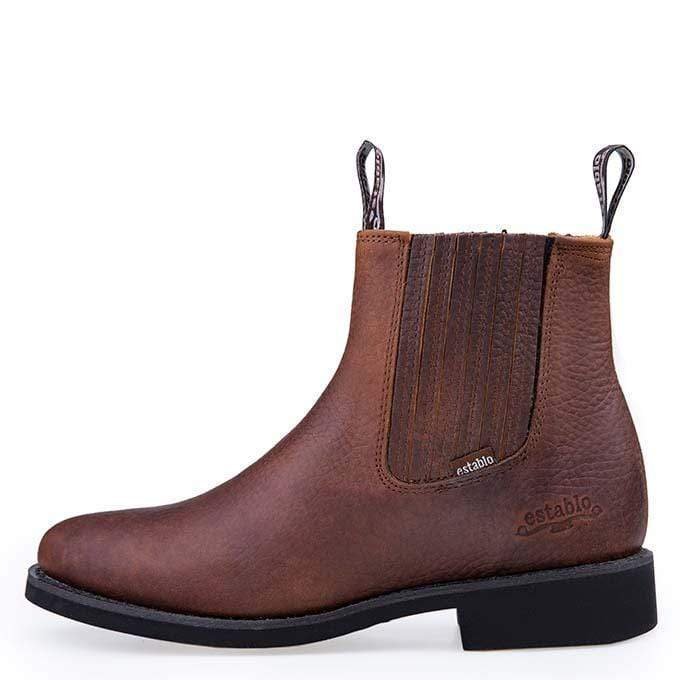 Botines Charros Establo en Suela de Hule EST-22954 - Establo - Left Side View
