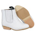 Botines Charros para Bebe de Cuero Napa Original Color Blanco WD-352 - White Diamonds Boots