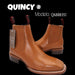 Botines Charros Quincy con Punta Cuadrada Color Miel Q68B8351 - Quincy Boots