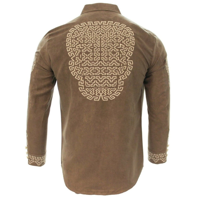 Camisa Charra Gamuza White Diamonds WD-735
