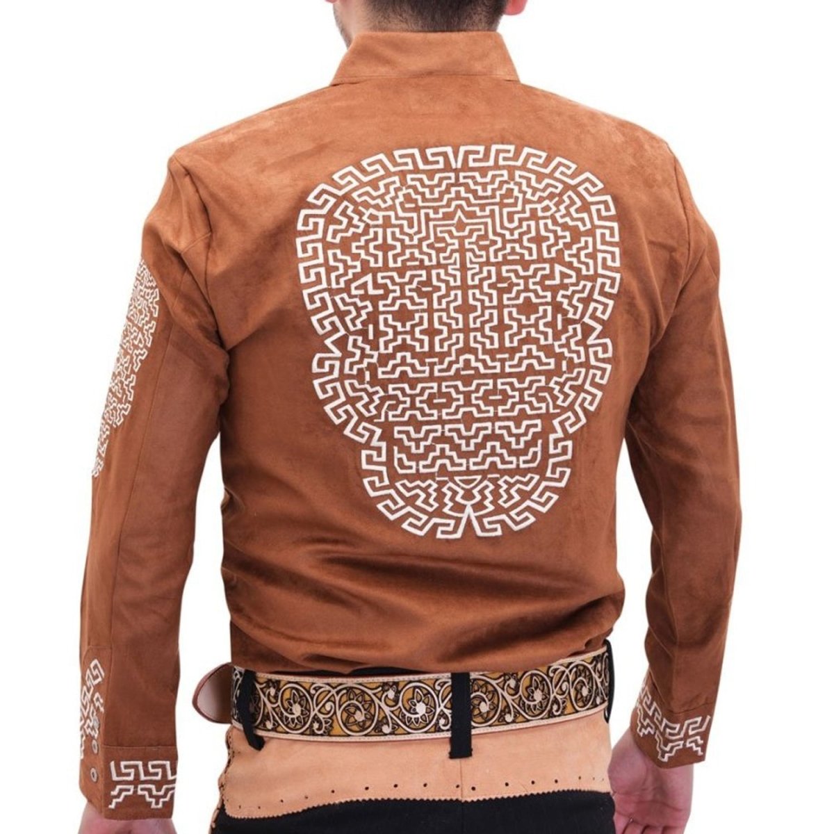 Camisa Charra Gamuza White Diamonds WD-739 main image 1