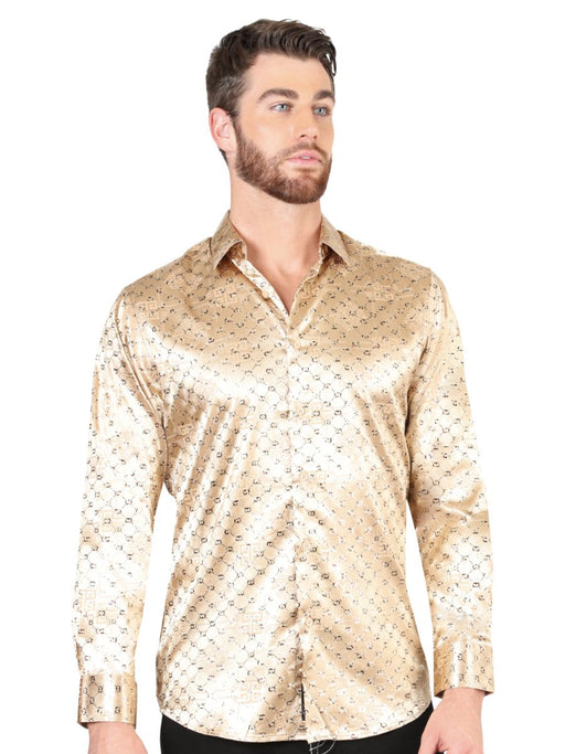 Camisa de Moda El Señor de Los Cielos Color Beige GEN-44547 - El General
