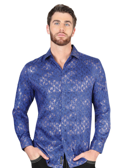 Camisa de Moda El Señor de los Cielos Royal Blue GEN-44575 - El General