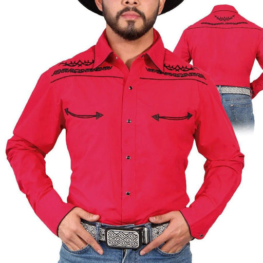Camisa Vaquera Bordada El General GEN-42952 - El General