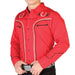 Camisa Vaquera Bordada El Señor de los Cielos Color Rojo GEN-43294 - El General