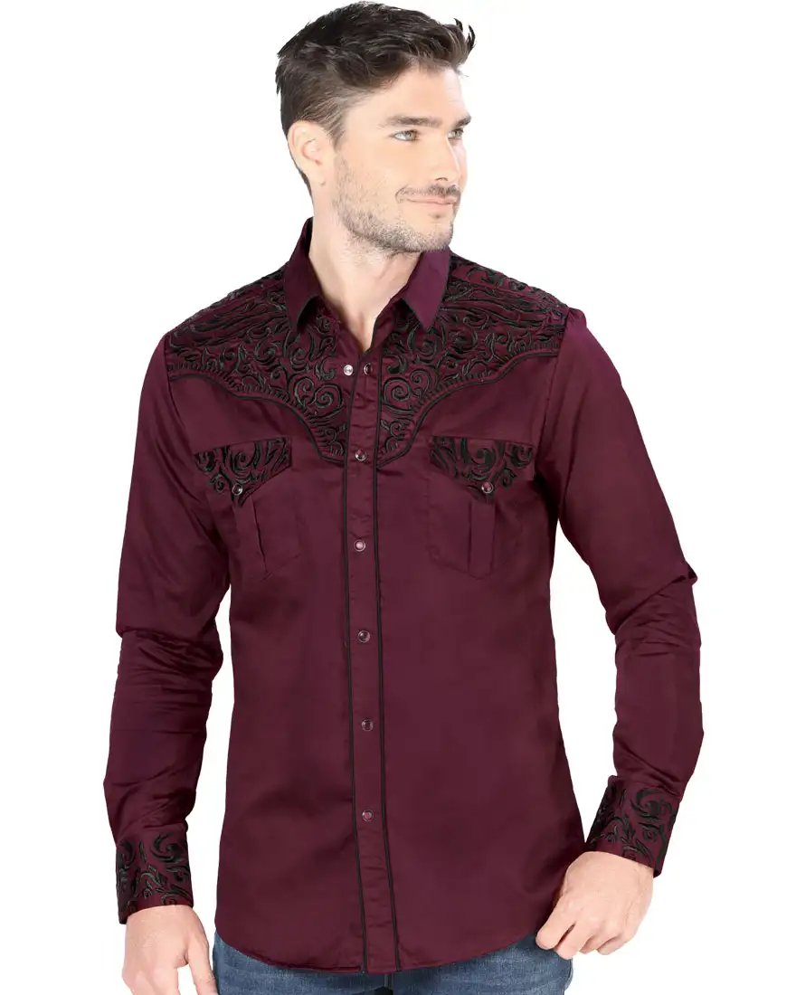 Ropa Vaquera Camisas Vaqueras De Los 90 Camisa Vaquera Roja Para