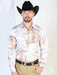 Camisa Vaquera de Moda El Señor de los Cielos Blanca GEN-43993 - El General