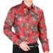 Camisa Vaquera de Moda El Señor de los Cielos Color Rojo GEN-43869 - El General