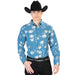 Camisa Vaquera de Moda El Señor de los Cielos GEN-43787 - El General