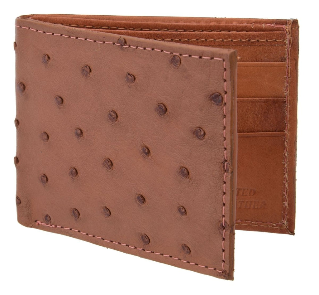 Cartera Avestruz Original Cafe CA10307 main image 0