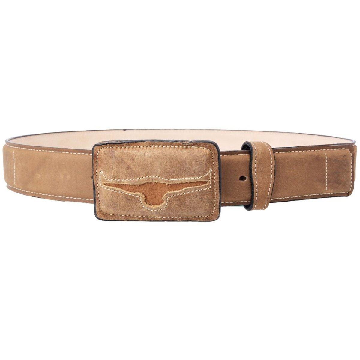 Cinto Vaquero para Mujer de Cuero Original Color Chocolate ROD-250CHO main image 1