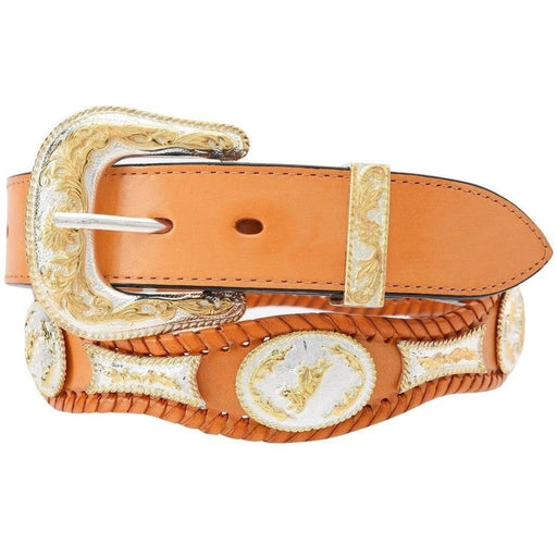 Cinturon Cincelado con Caballos Personalizable - Cinturones Vaqueros