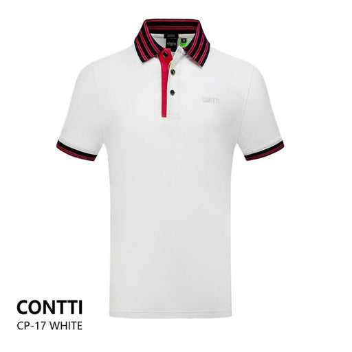 CONTTI Men's Cotton Logo Polo Shirt - Contti