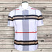 CONTTI Men's Plaid Collar Cotton Logo Polo Shirt - Contti