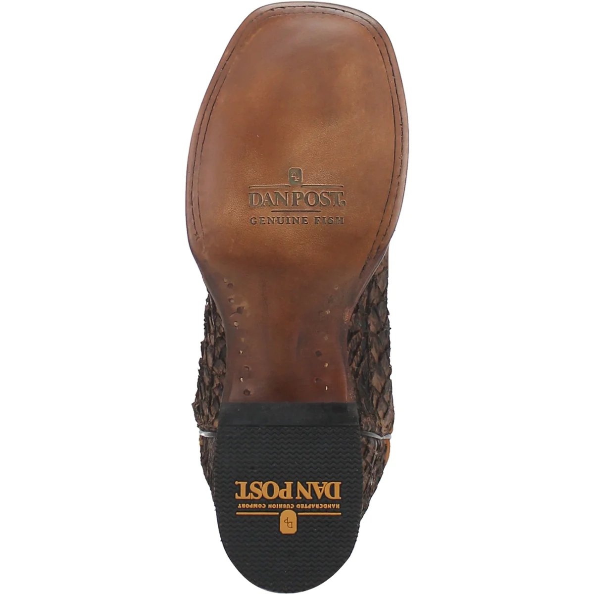 Dan Post Men's Garrison Genuine Leather Square Toe Boots - Copper