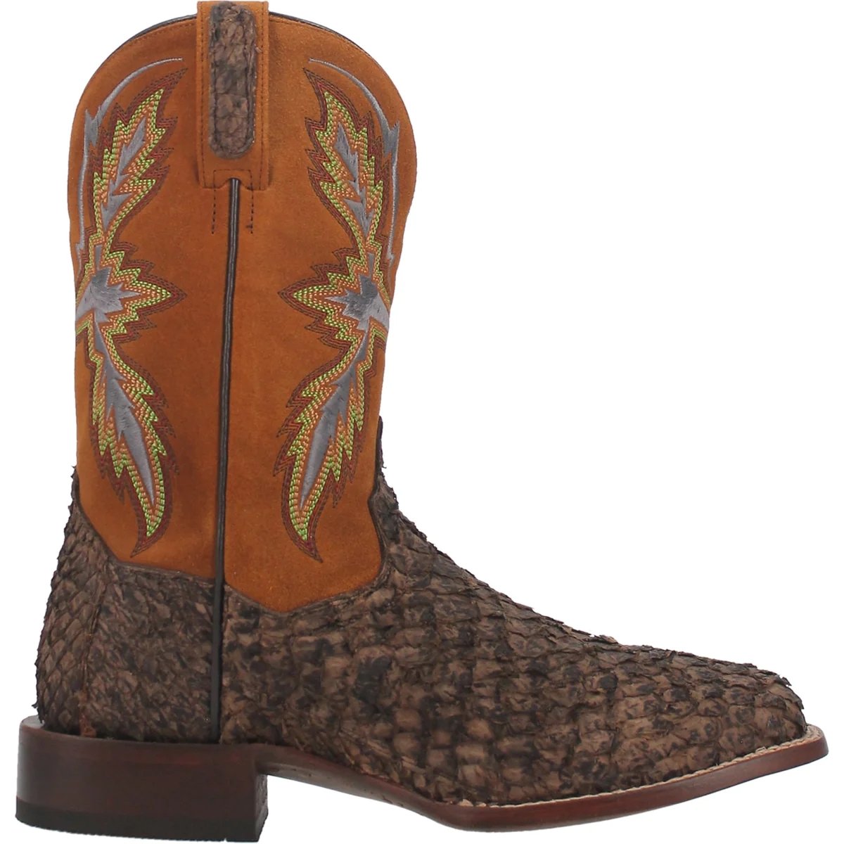 Dan Post Men's Boldon Genuine Leather Square Toe Boots - Brown