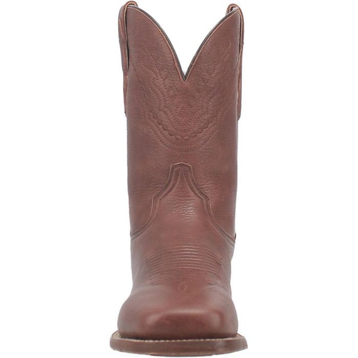 Dan Post Men's Milo Genuine Leather Square Toe Boots - Brown - Dan Post Boots