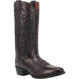 Dan Post Men's Milwaukee Leather Round Toe Boots - Blackcherry - Dan Post Boots